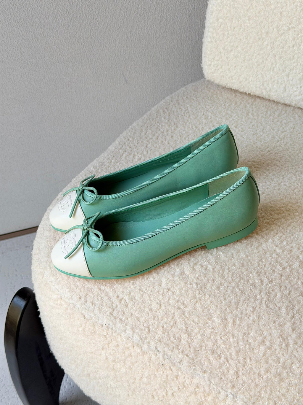 Chanel Ballerina Light Green