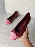 Chanel Ballerina Burgundy | Pink