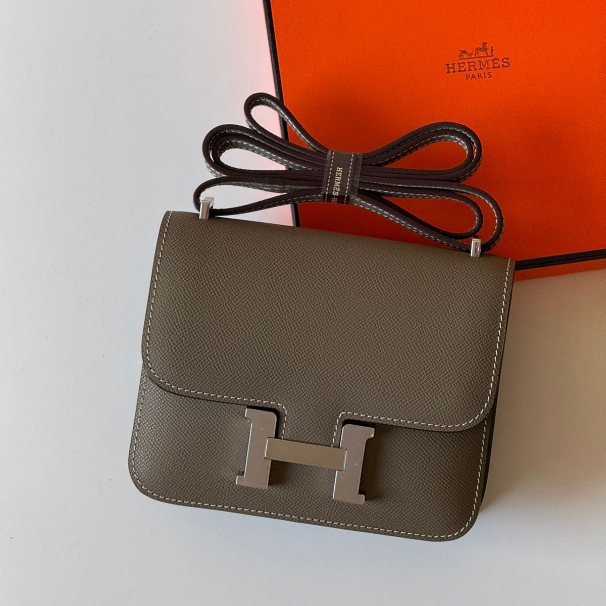 HERMES CONSTANCE 18cm (silver hardware) #5 colors