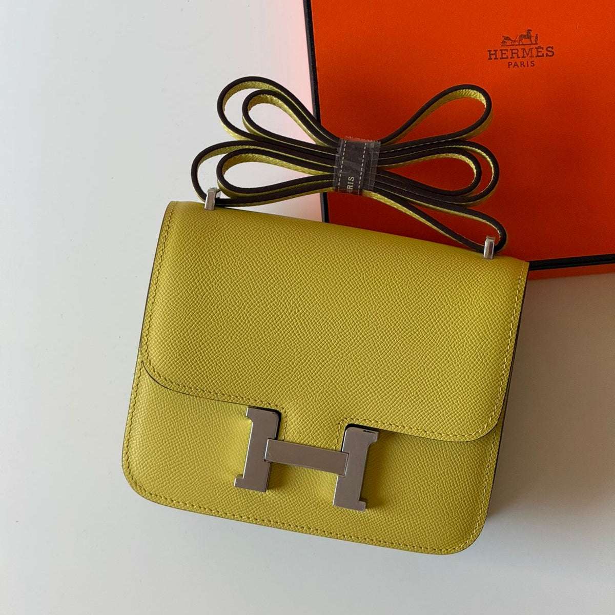 HERMES CONSTANCE 18cm (silver hardware) #5 colors