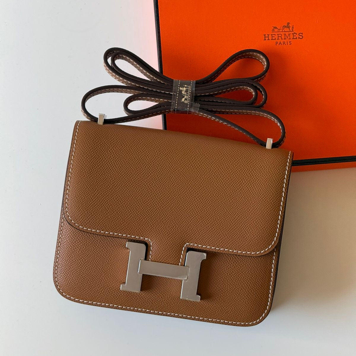 HERMES CONSTANCE 18cm (silver hardware) #5 colors