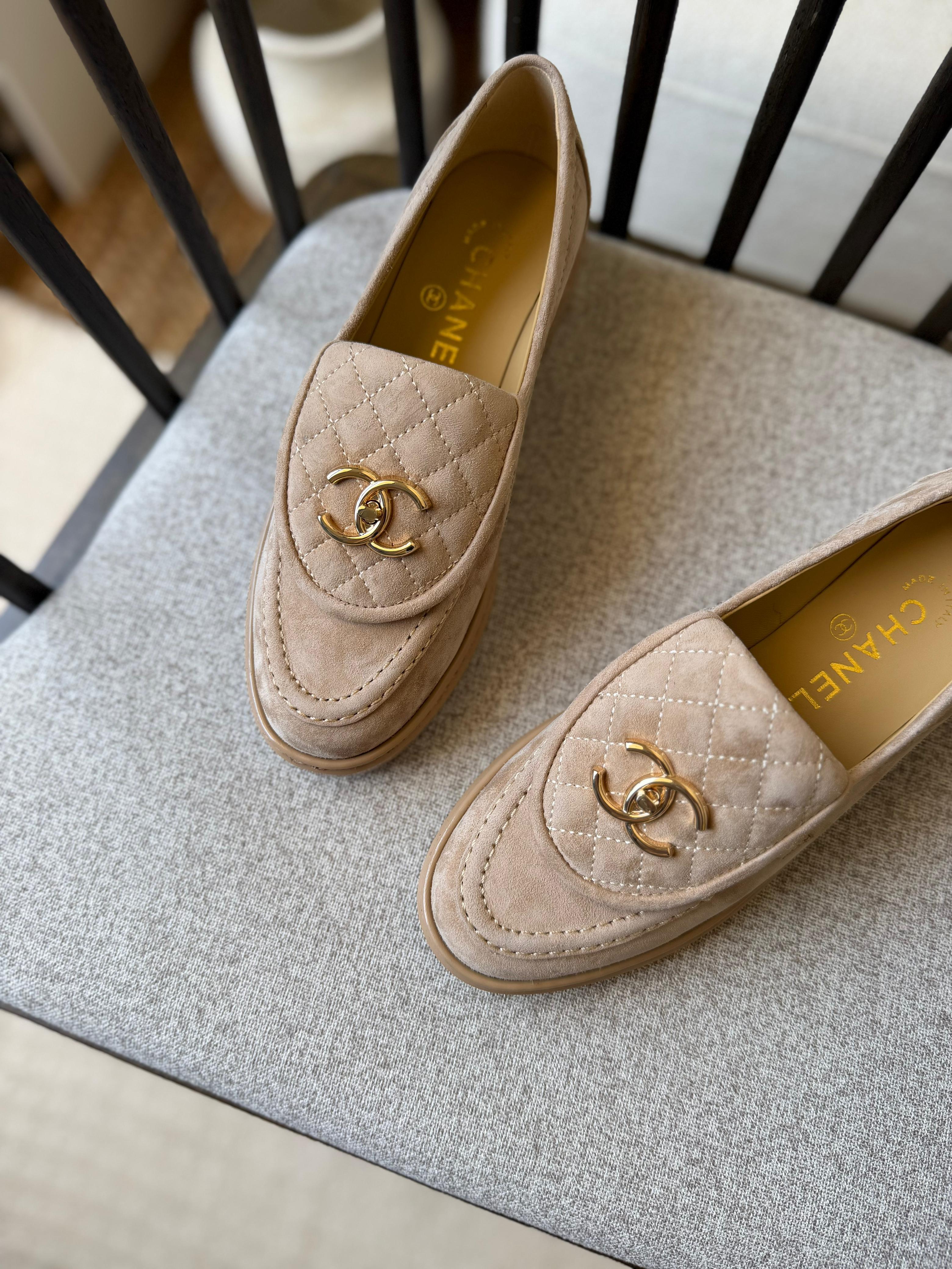 Chanel Suede Loafer