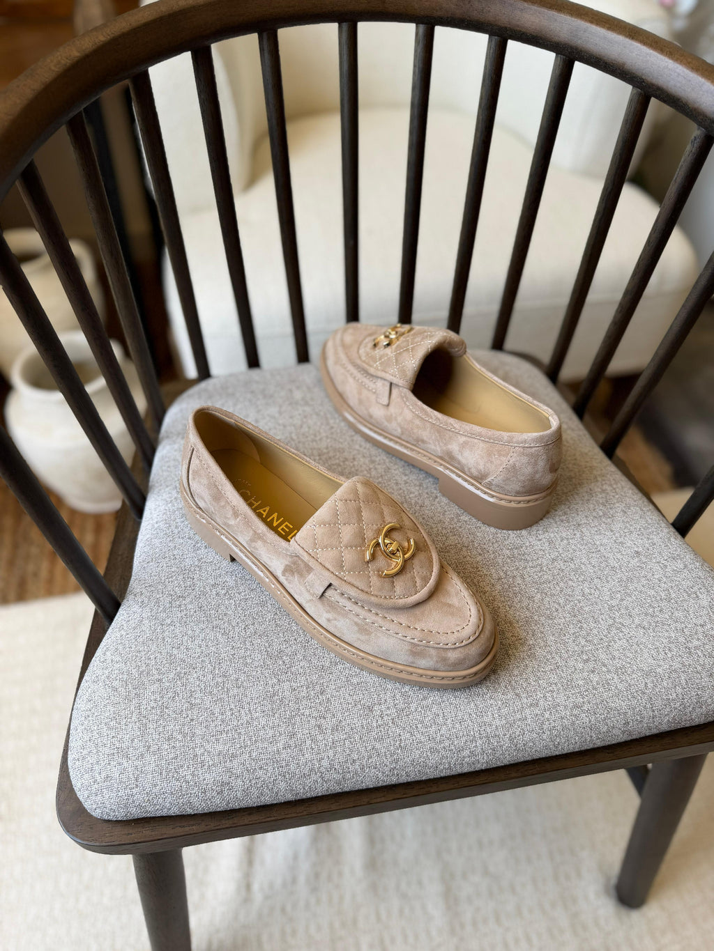 Chanel Suede Loafer