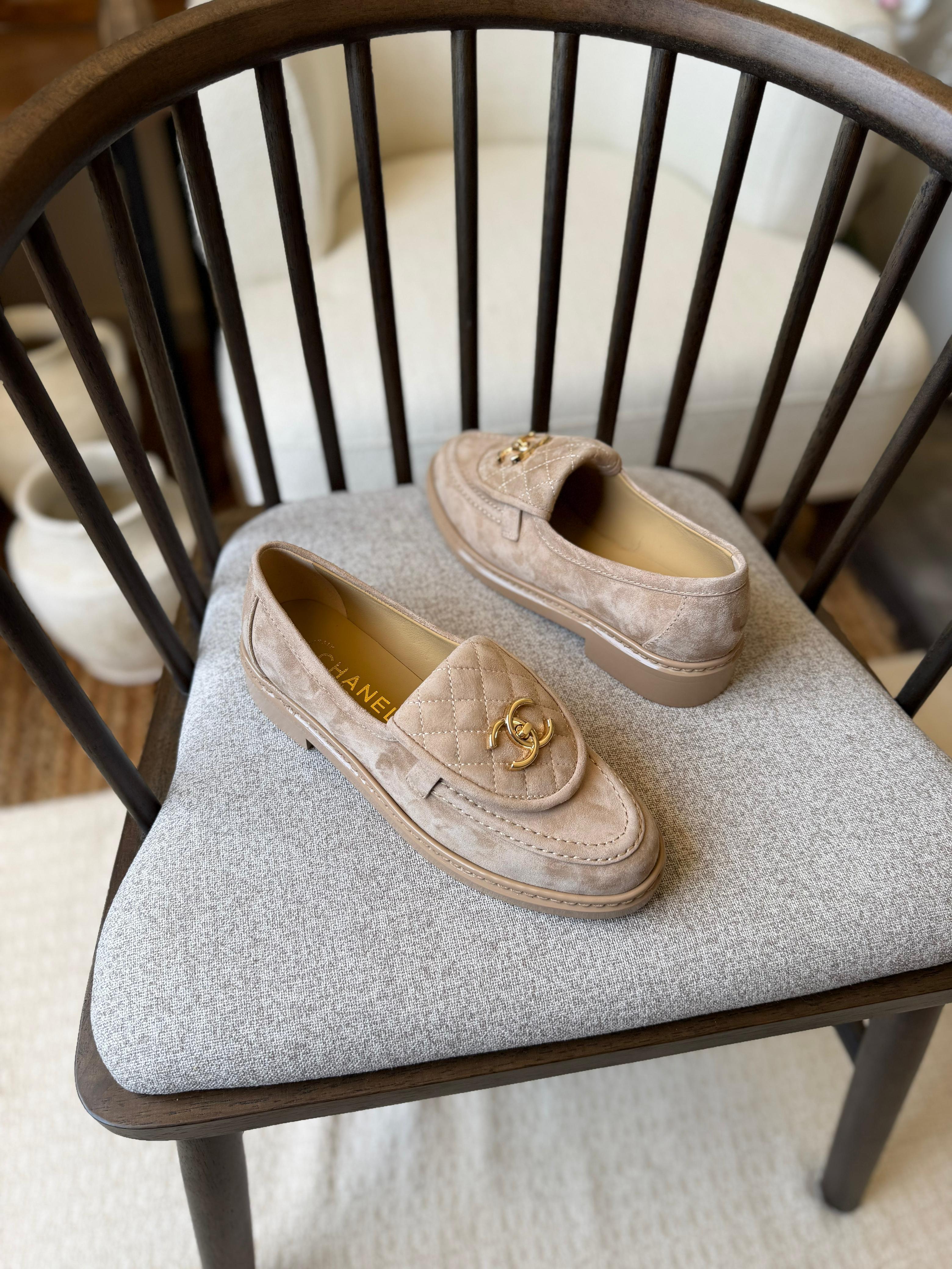 Chanel Suede Loafer