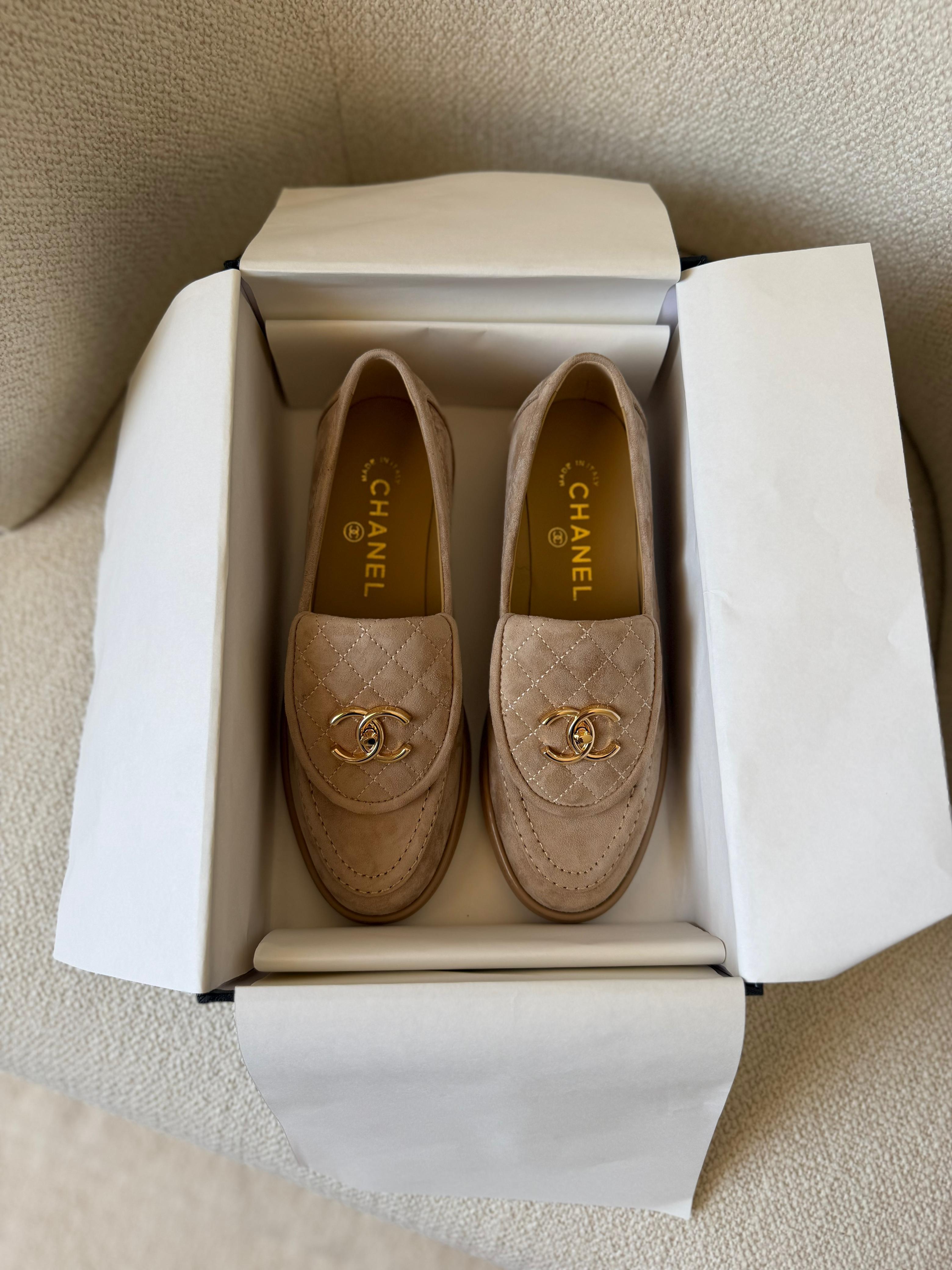 Chanel Suede Loafer