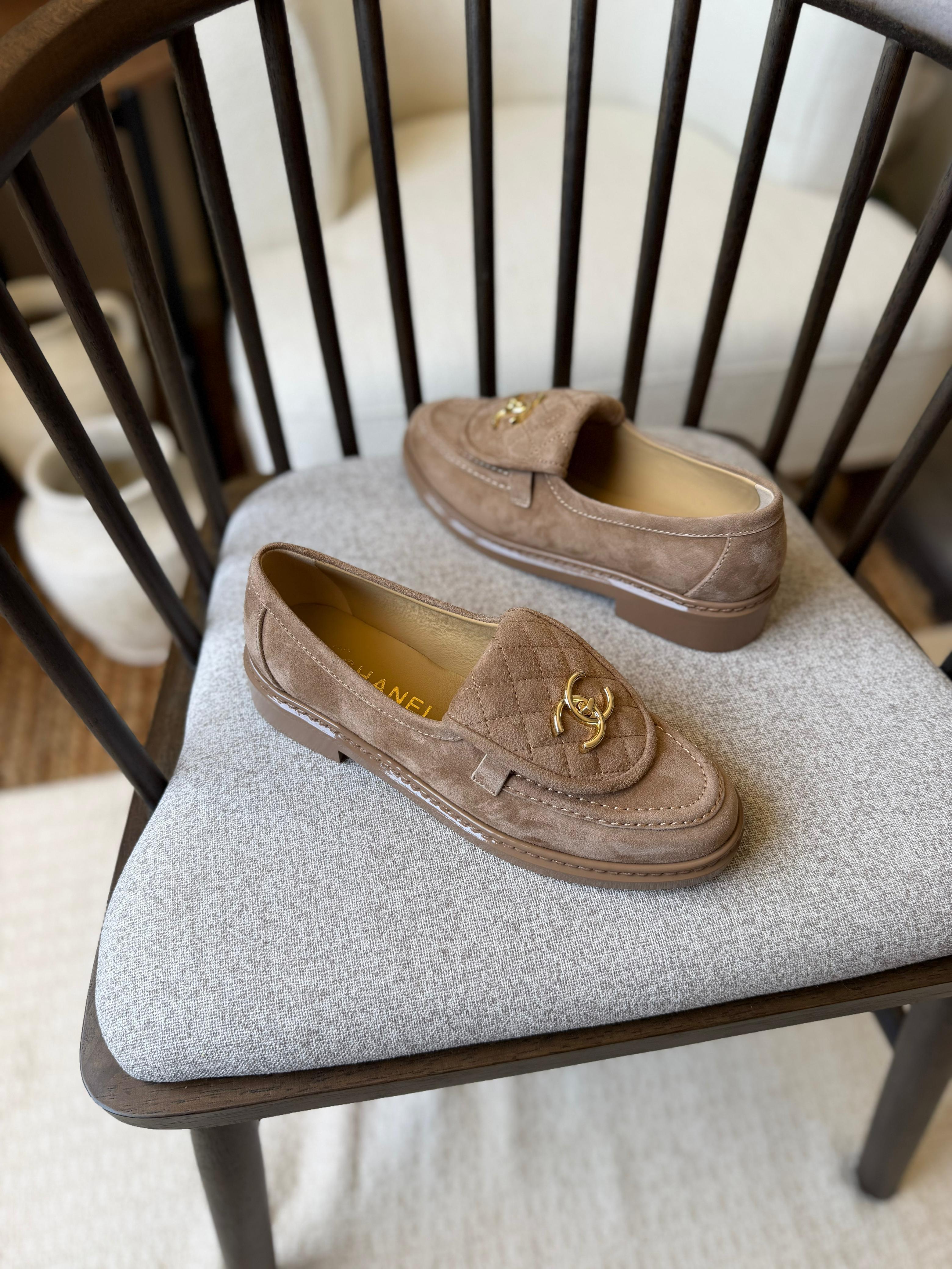 Chanel Suede Loafer