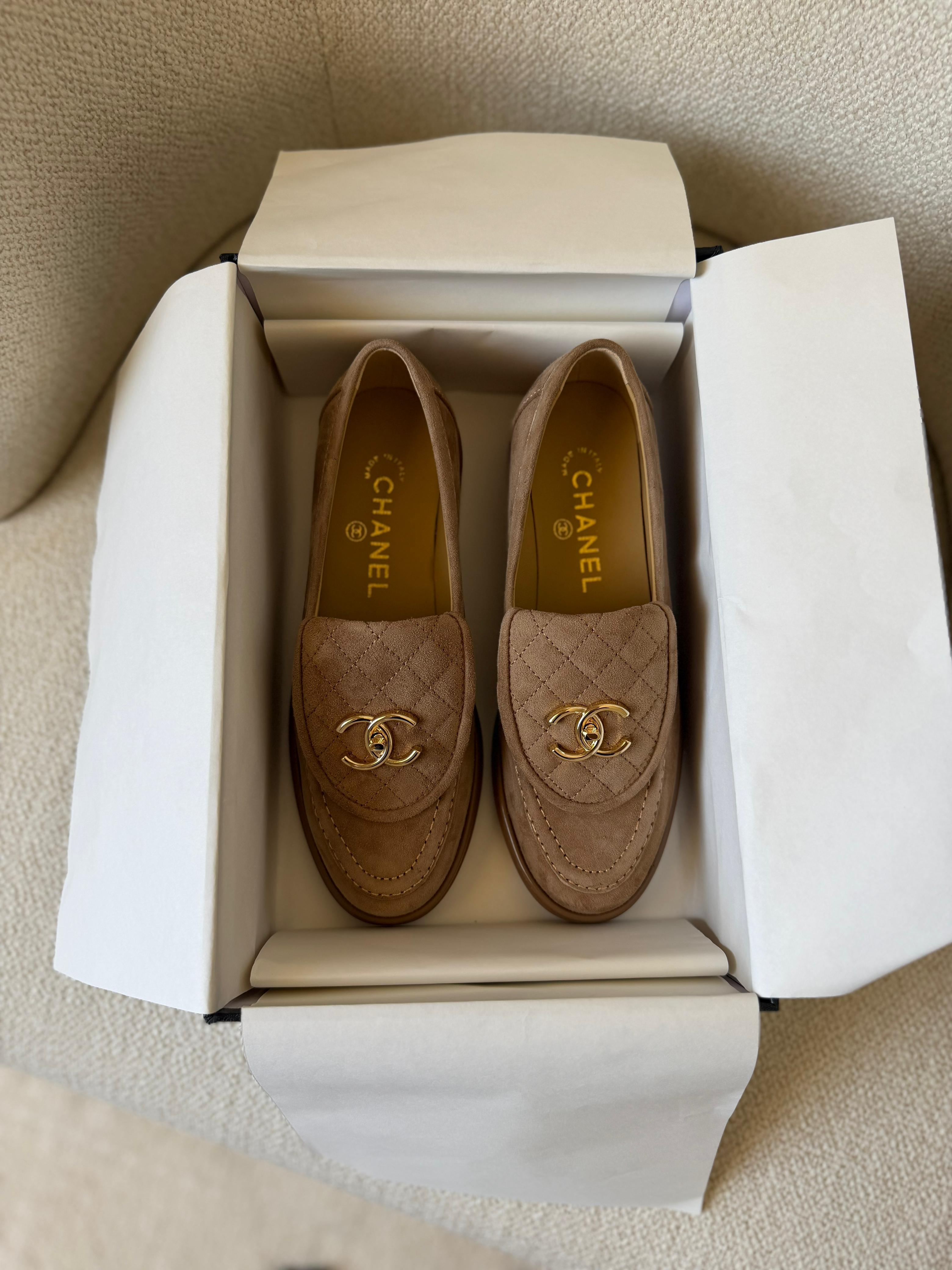 Chanel Suede Loafer