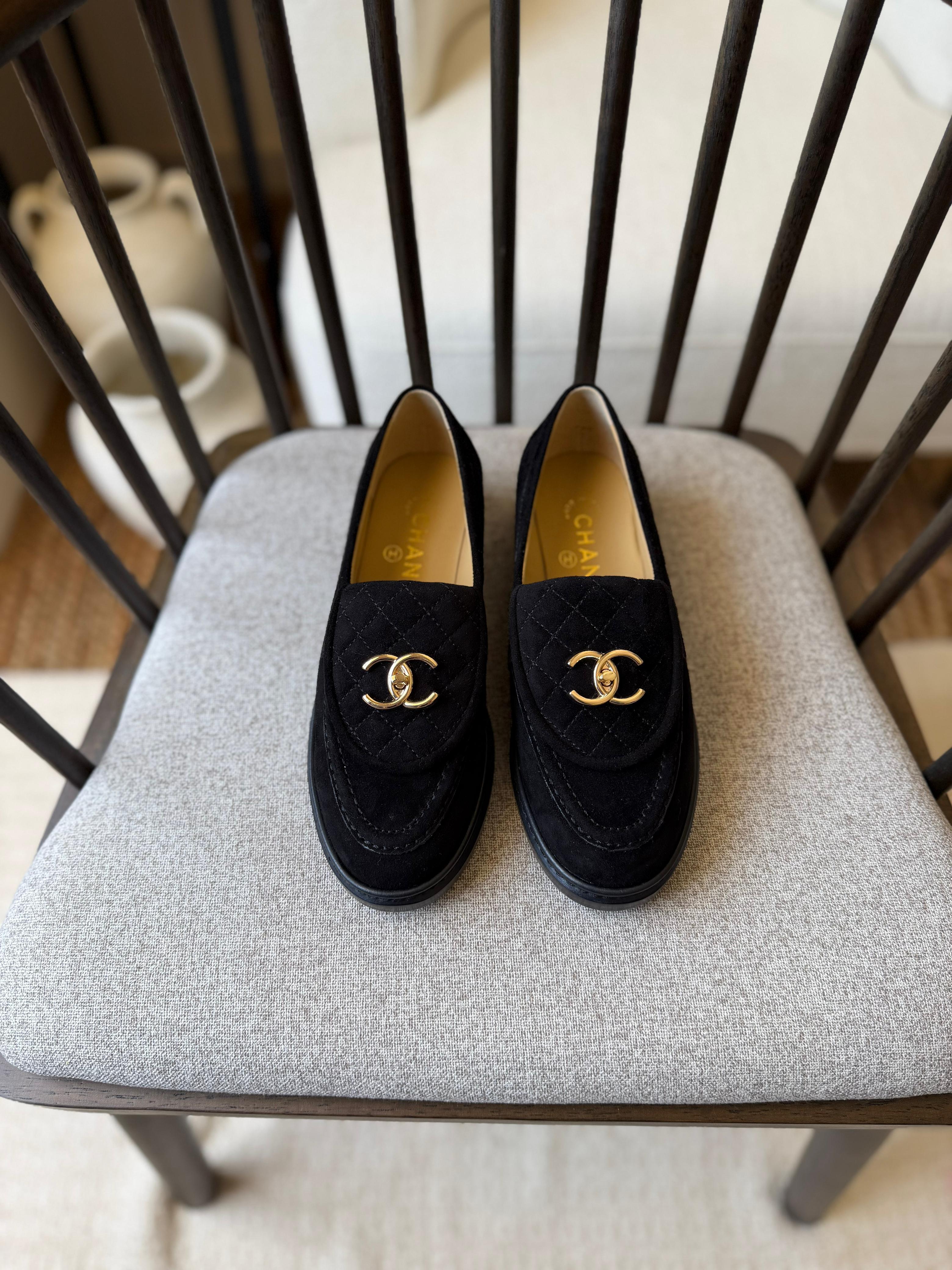 Chanel Suede Loafer