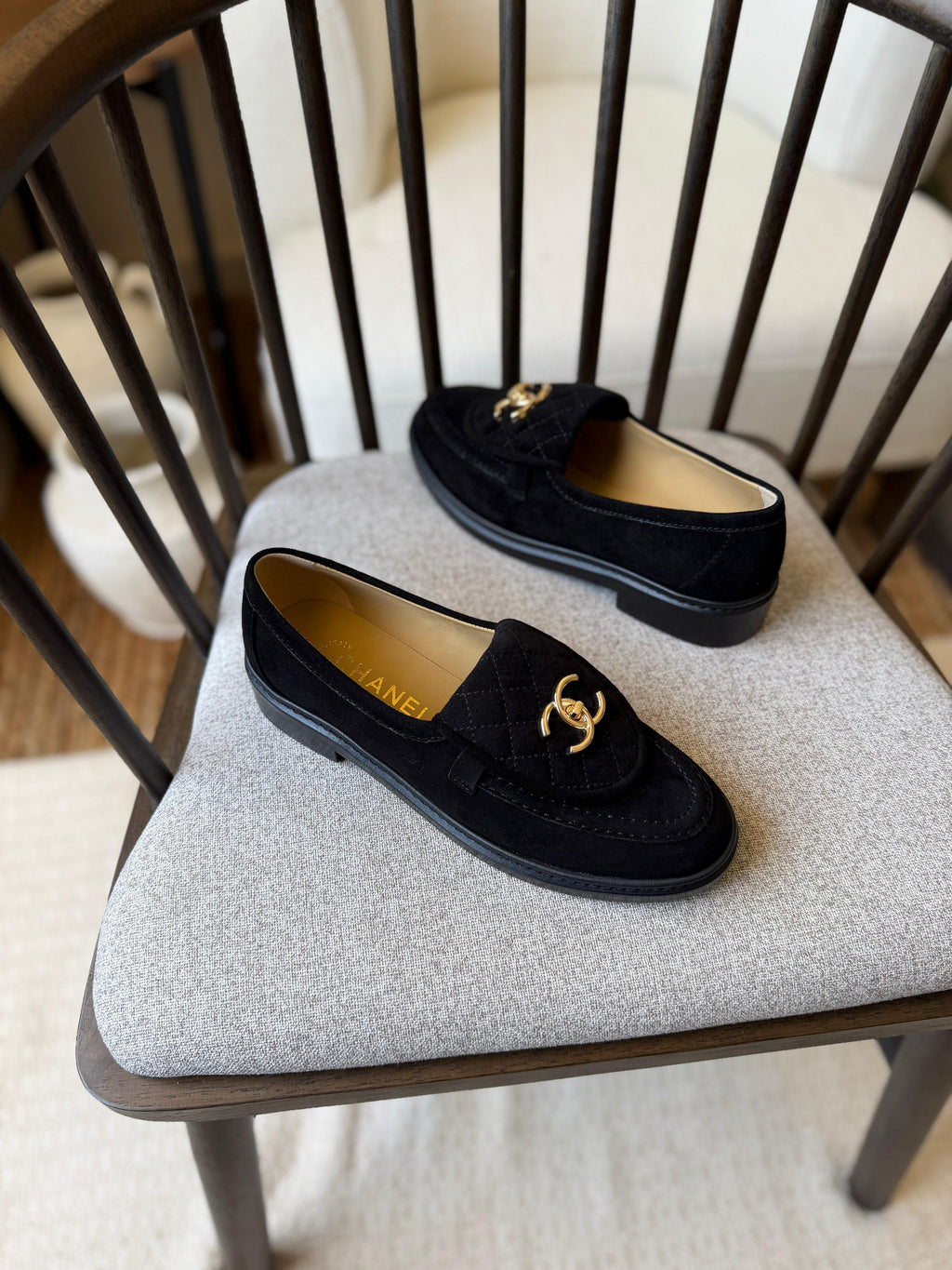 Chanel Suede Loafer